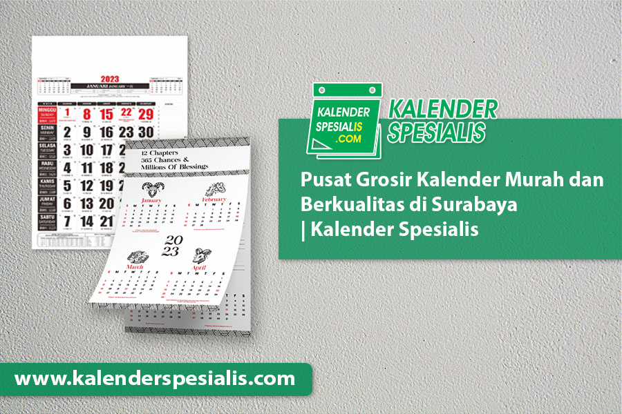 Pusat Grosir Kalender Murah dan Berkualitas di Surabaya
